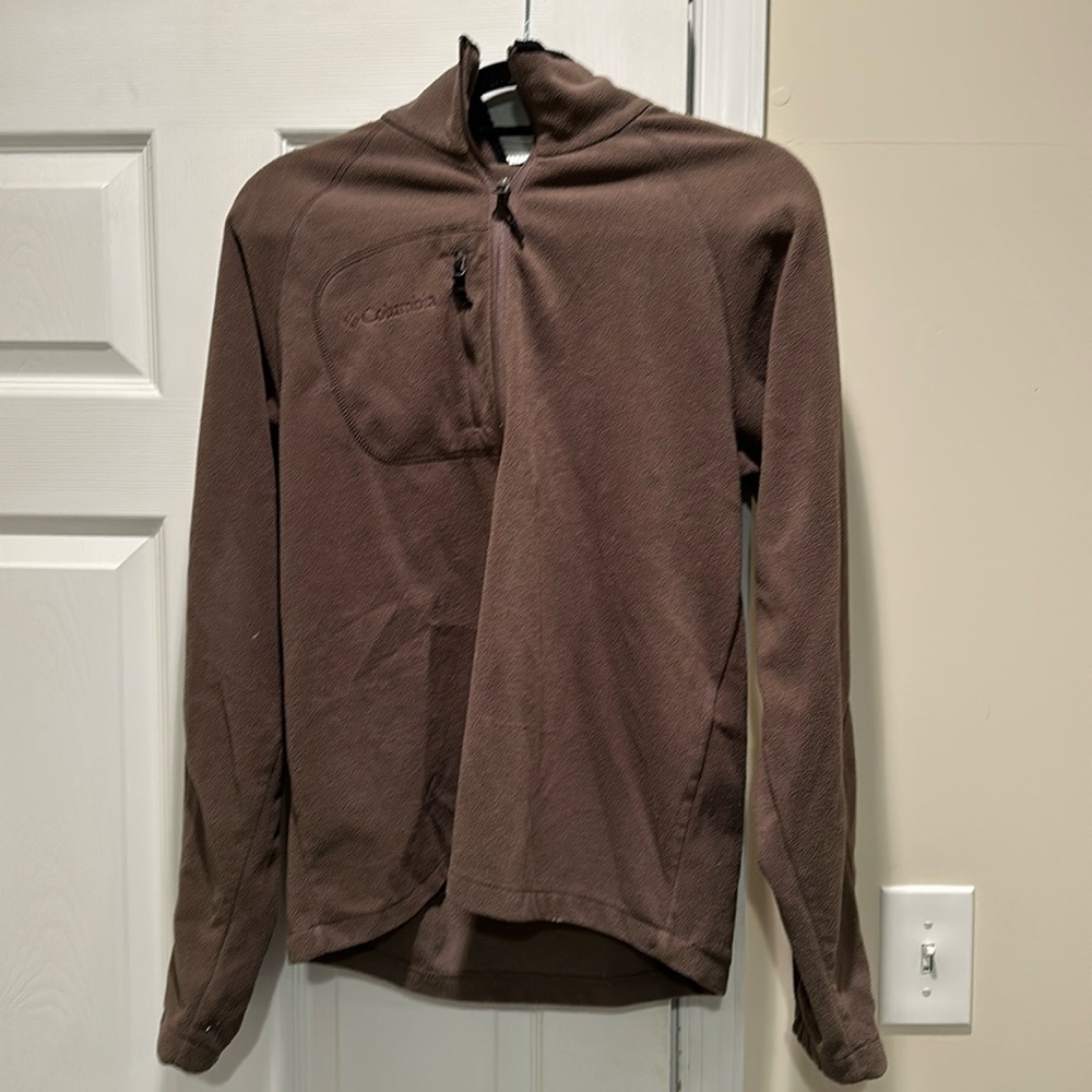Columbia 1/4 zip up fleece pullover